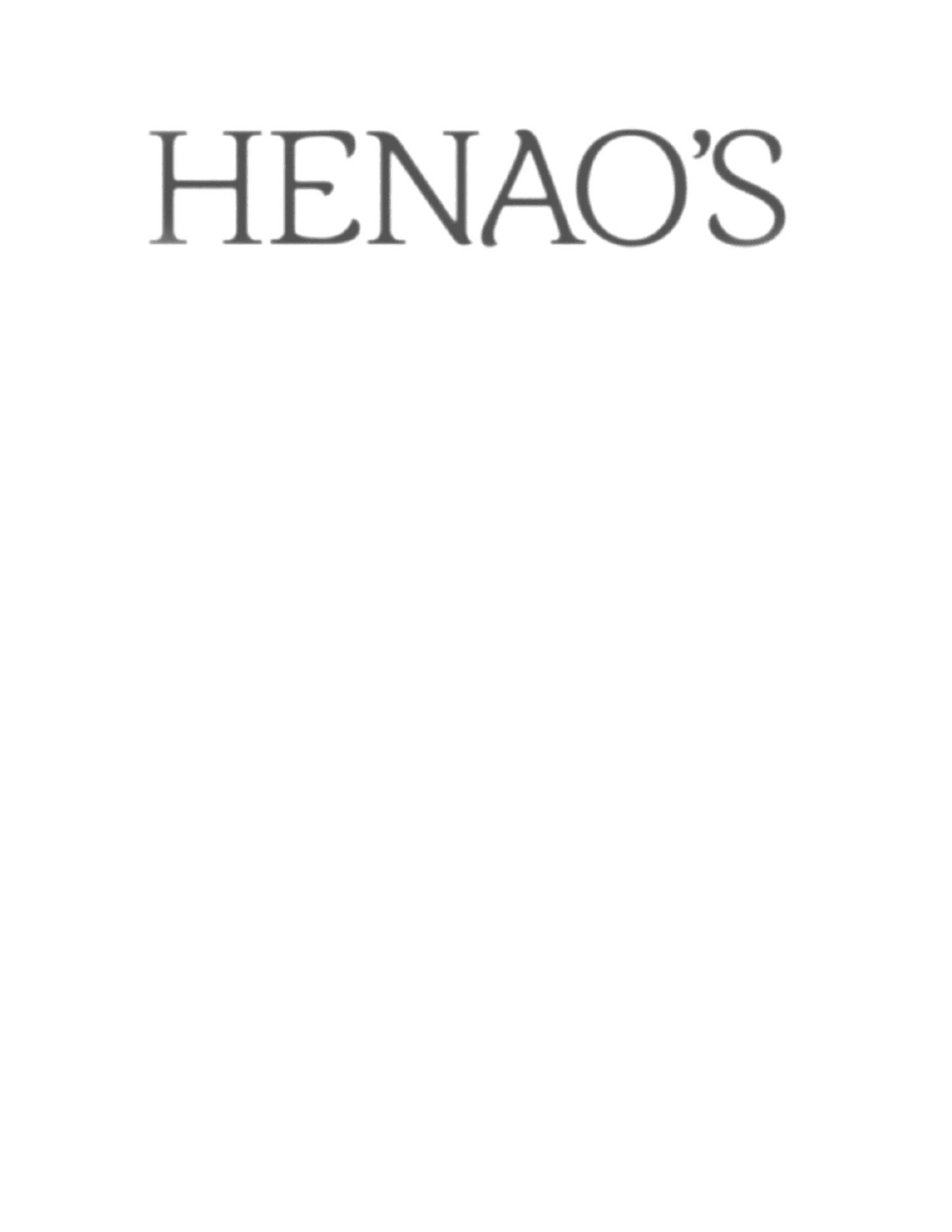 HENAO´S