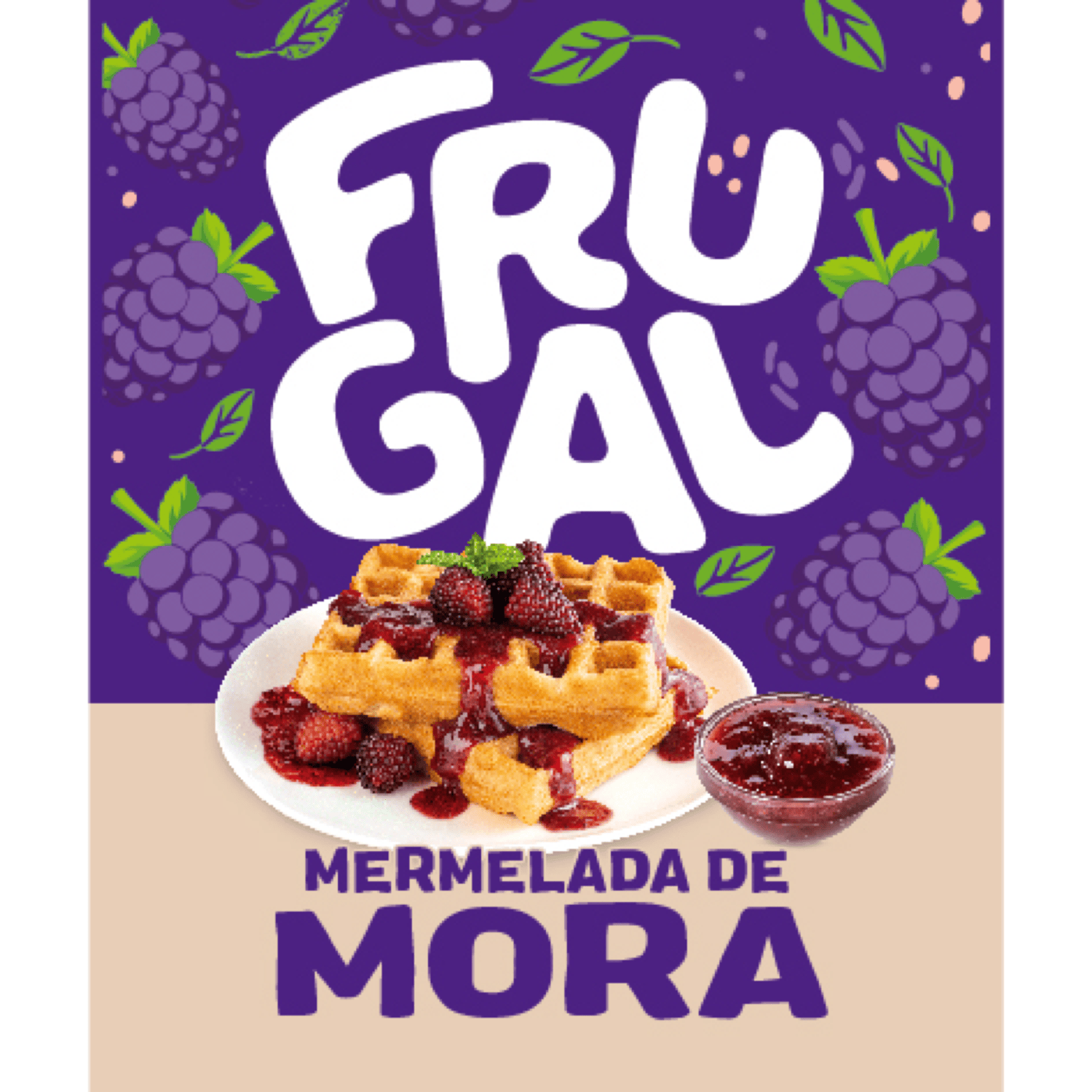 FRUGAL MERMELADA DE MORA