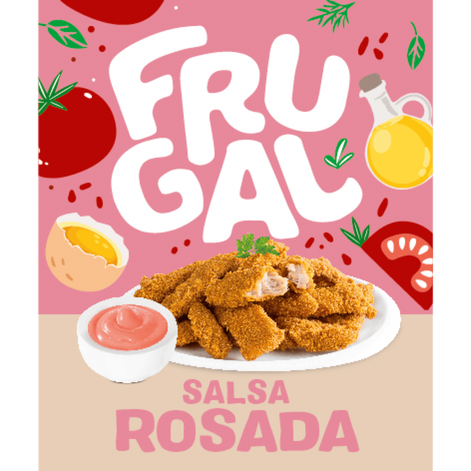 FRUGAL SALSA ROSADA