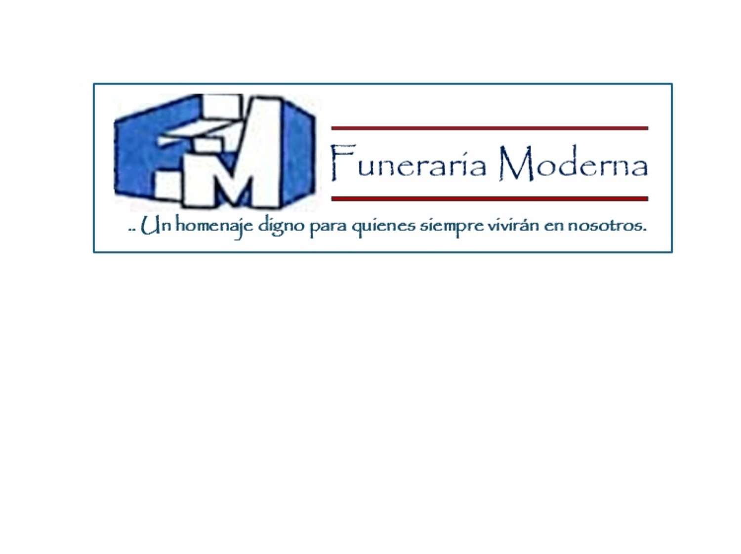 FUNERARIA MODERNA