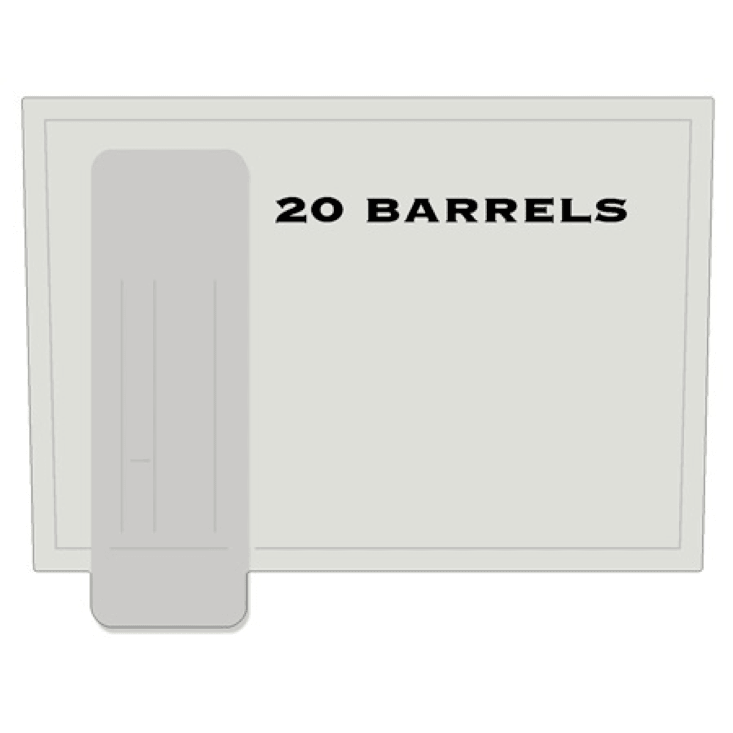 20 BARRELS