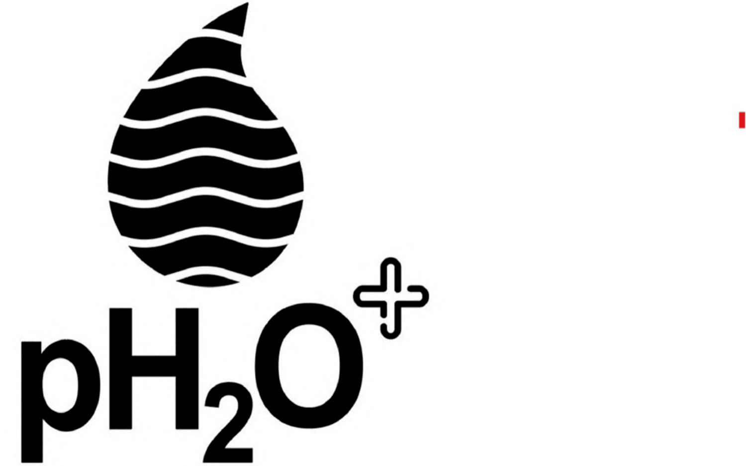 pH2O+