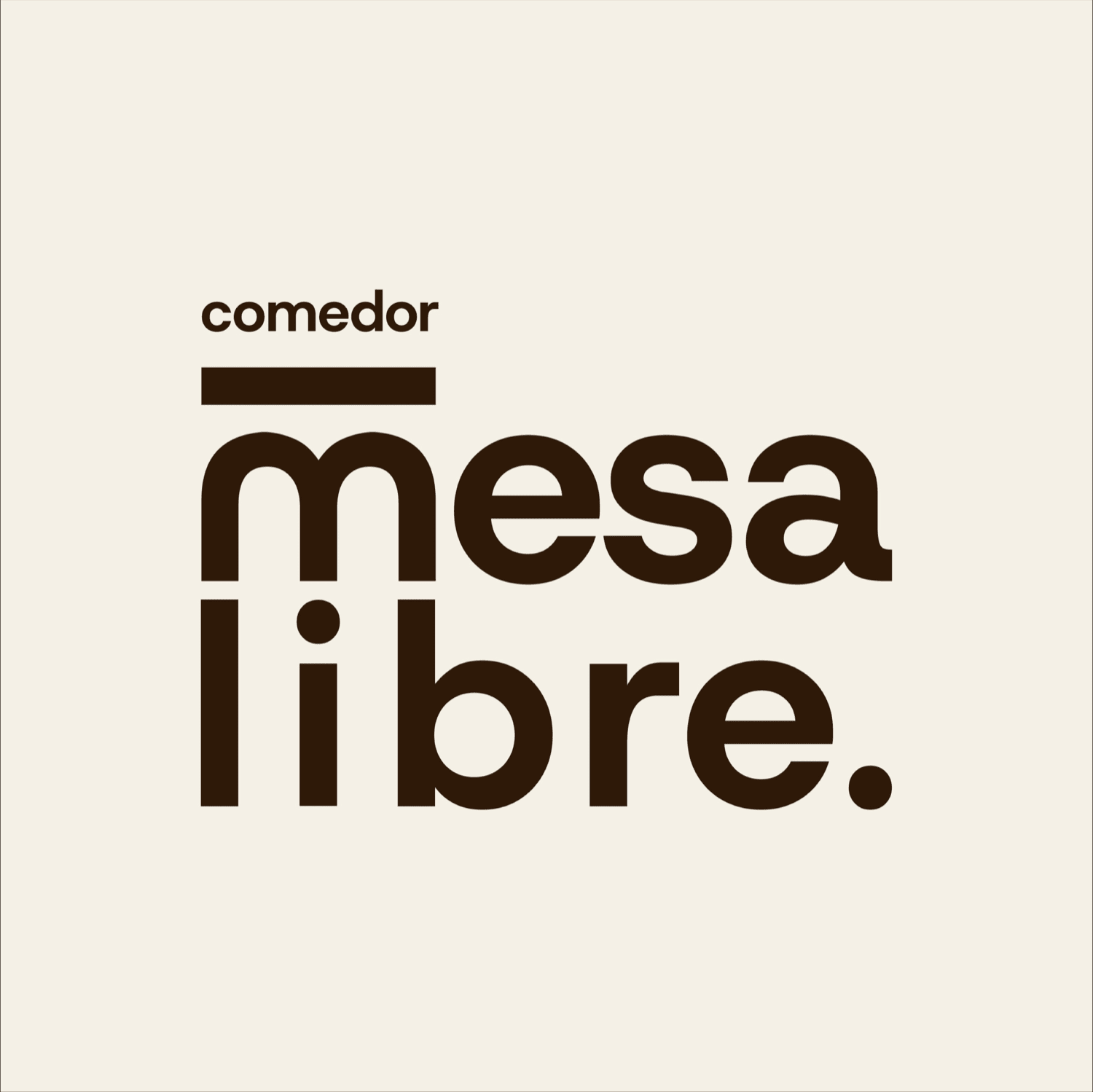 Comedor Mesa Libre