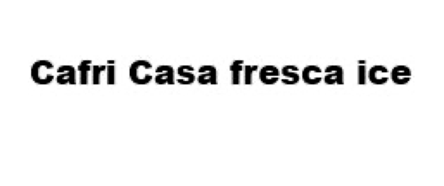 CAFRI CASA FRESCA ICE