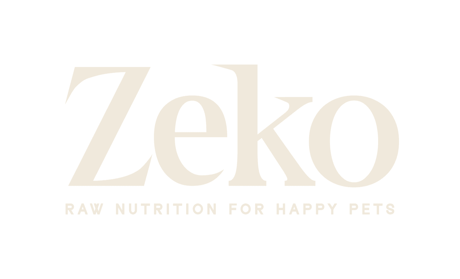 Zeko RAW NUTRITION FOR HAPPY PETS