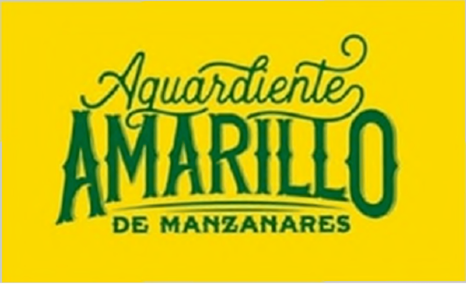 AGUARDIENTE AMARILLO DE MANZANARES