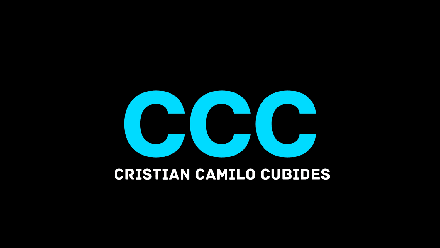 CCC CRISTIAN CAMILO CUBIDES