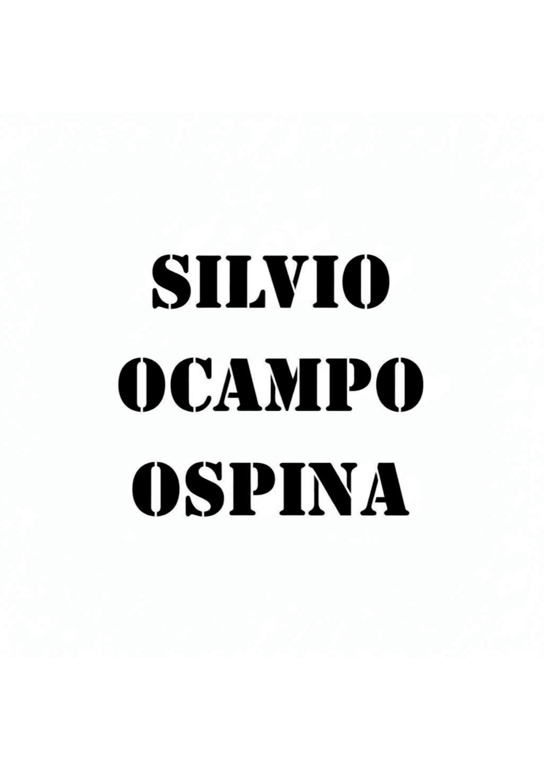 SILVIO OCAMPO OSPINA