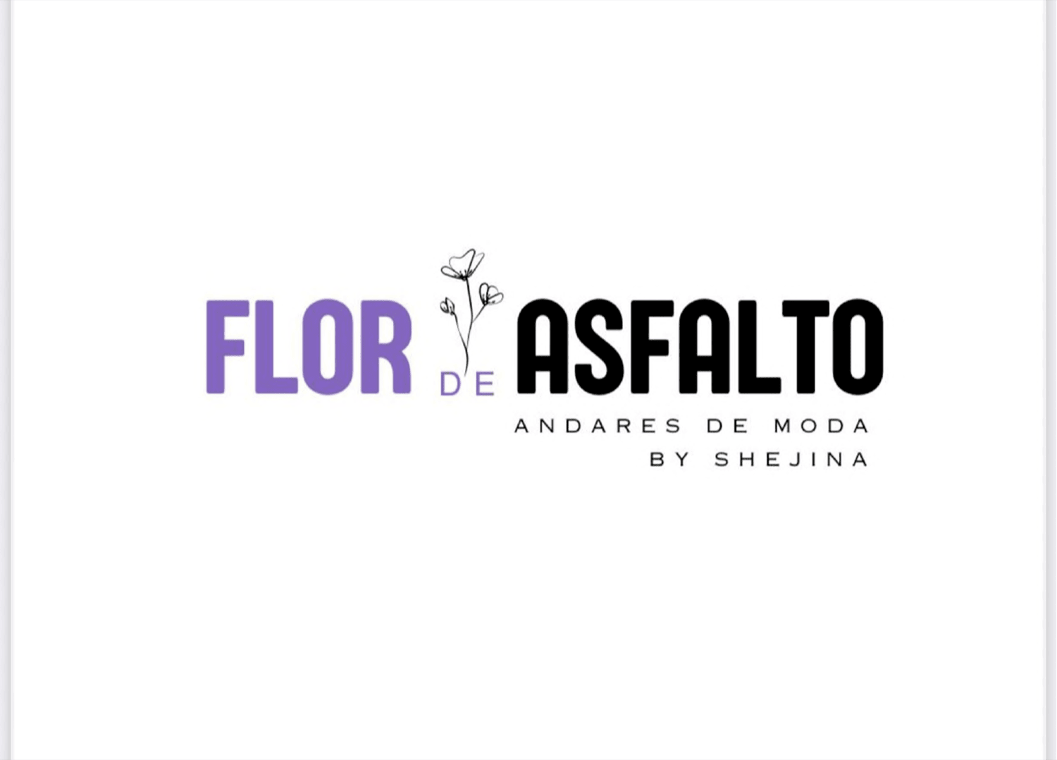 FLOR DE ASFALTO