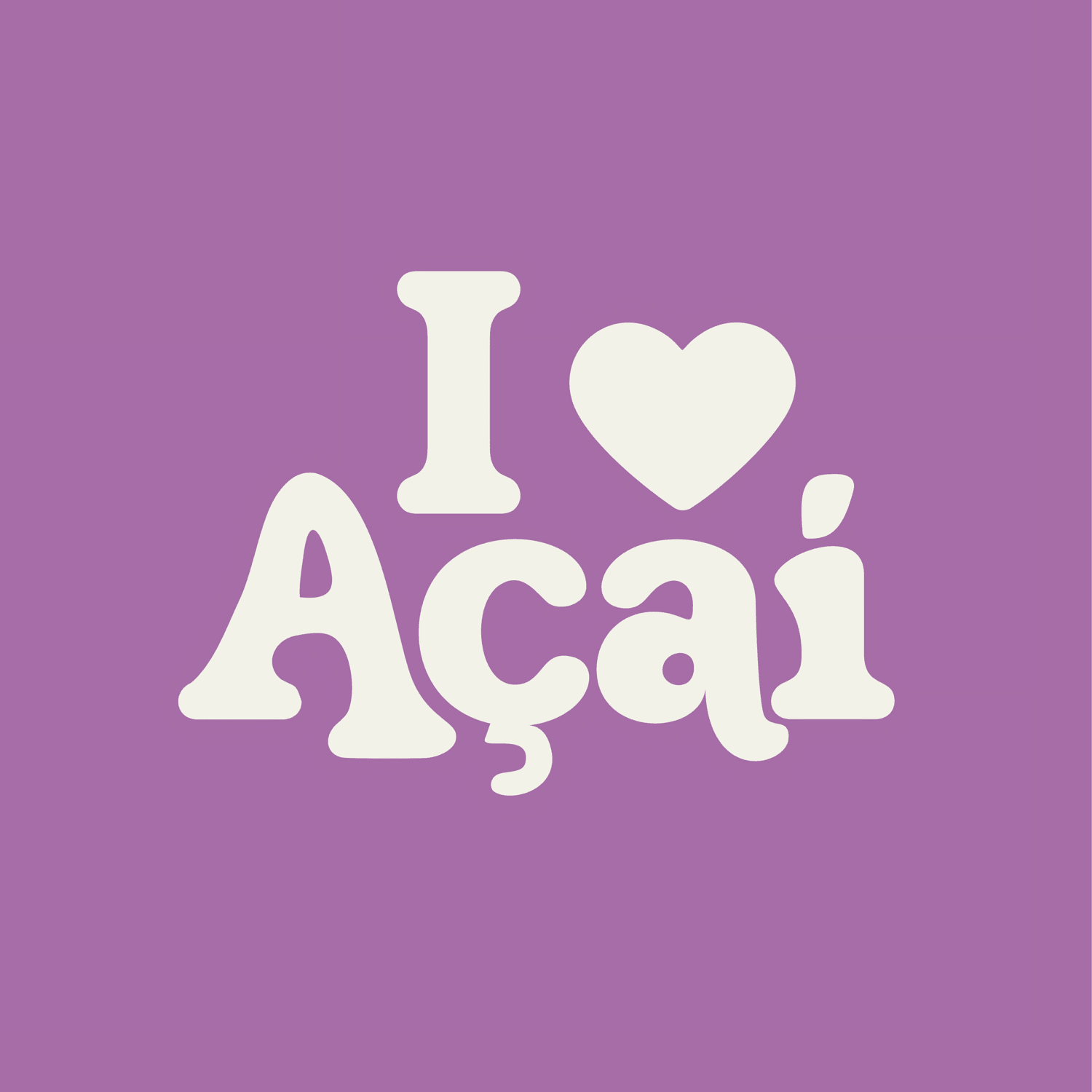 I ♡ Açaí