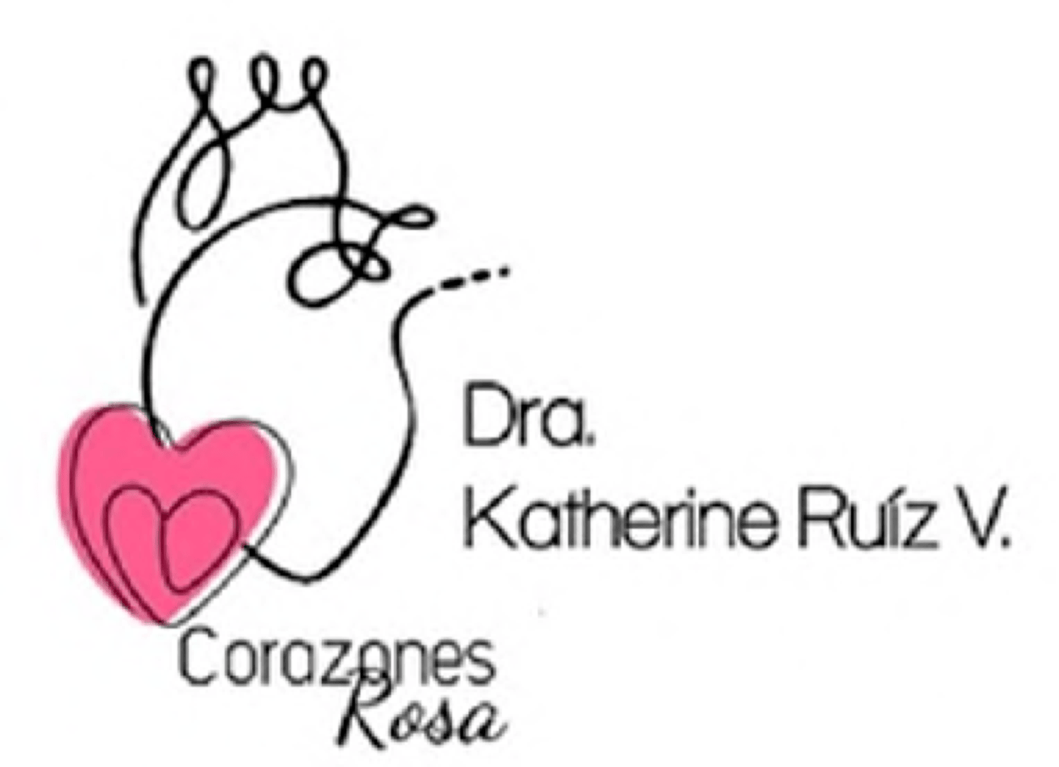 Corazones Rosa Dra. Katherine Ruíz V.