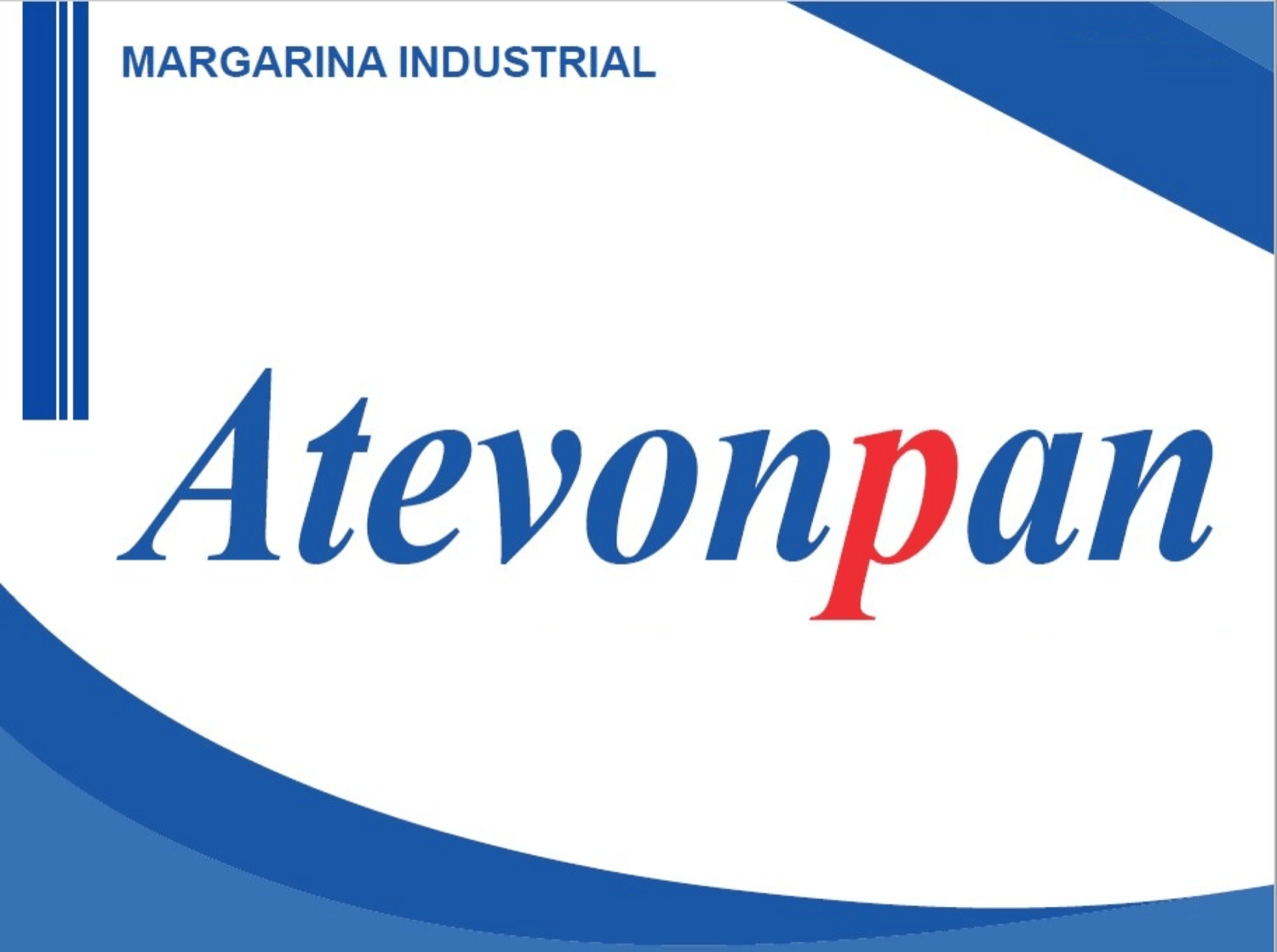 Atevonpan margarina industrial