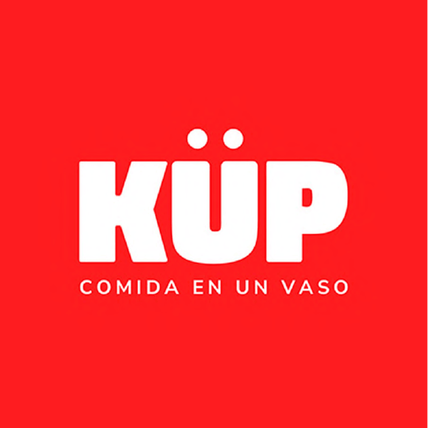küp Comida en un vaso