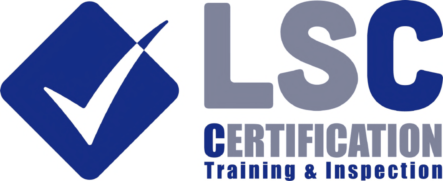 LSC CERTIFICATION Training & Inspection