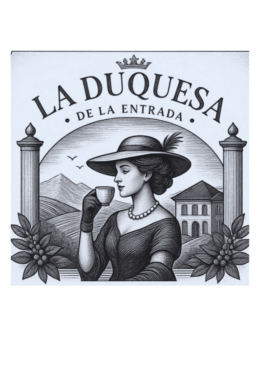 La duquesa de la entrada café