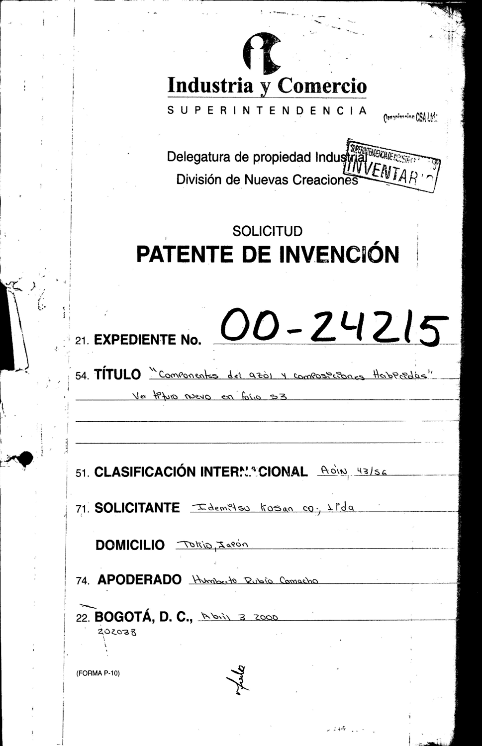 COMPONENTES DEL AZOL Y COMPOSICIONES HERBICIDAS