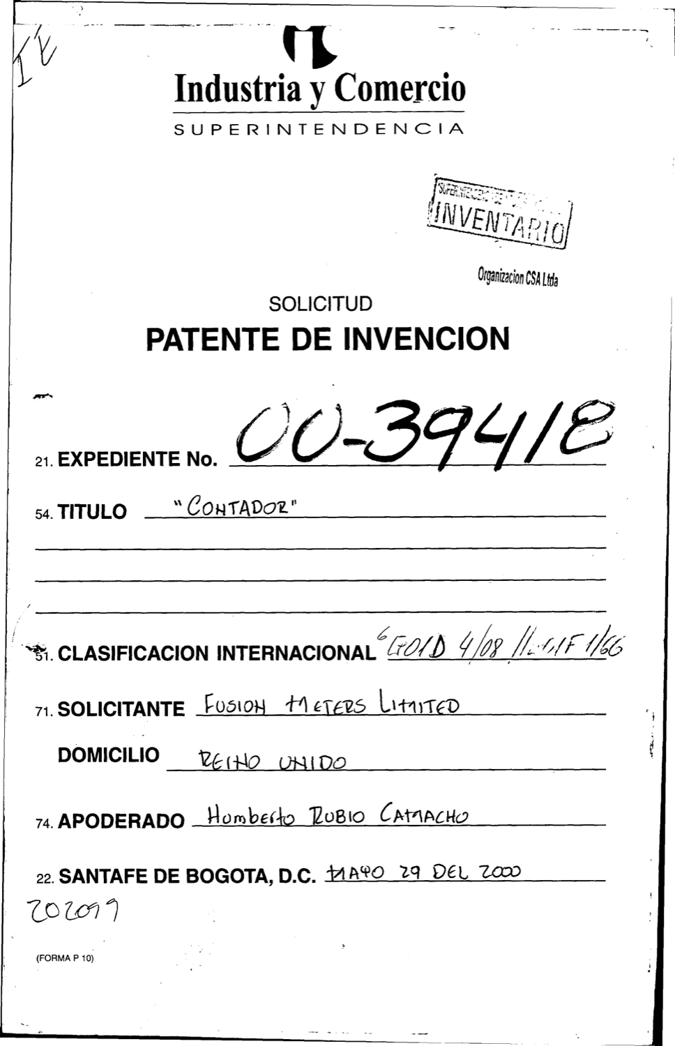 CONTADOR