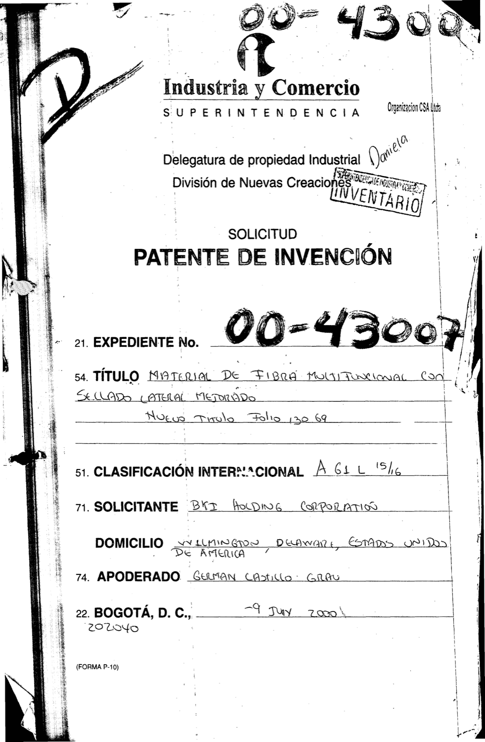 TEJIDOS DE FIBRA, ARTICULOS ABSORBENTES Y METODOS PARA FABRI CAR LOS MISMOS