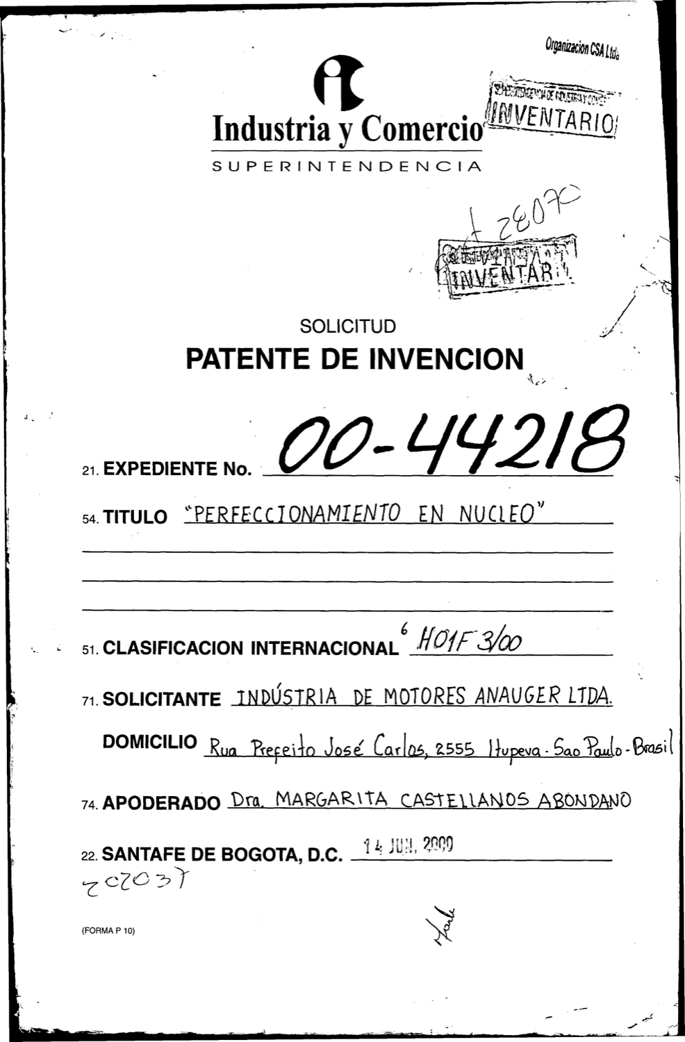 PERFECCIONAMIENTO EN NUCLEO