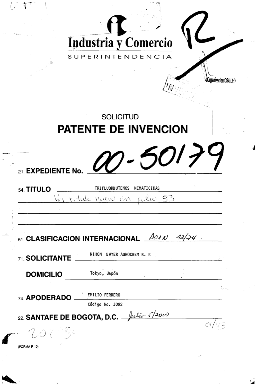 TRIFLUORBUTENOS NEMATICIDAS