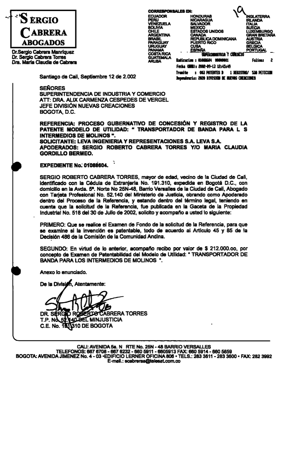 TRANSPORTADOR DE BANDA PARA LOS INTERMEDIOS DE MOLINOS
