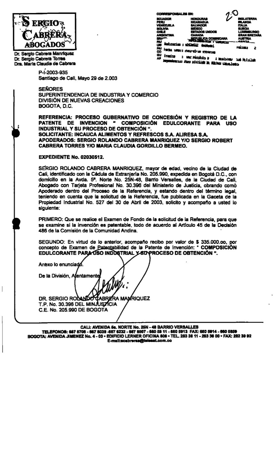 PROCESO PARA LA PREPARACION DE COMPOSICIONES EDULCORANTES