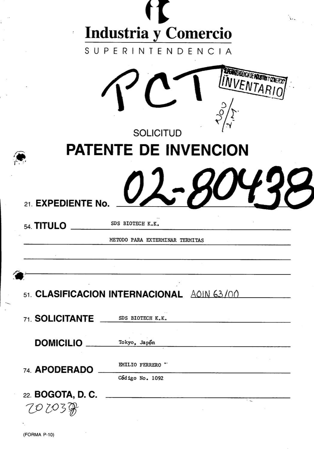 METODO PARA EXTERMINAR TERMITAS