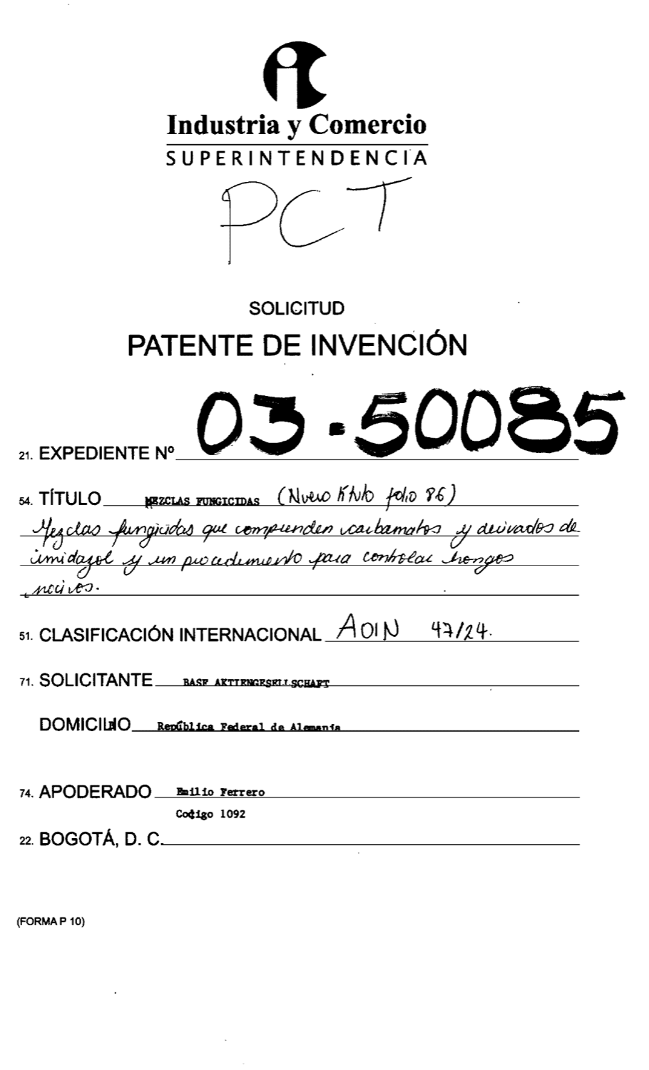 MEZCLAS FUNGICIDAS