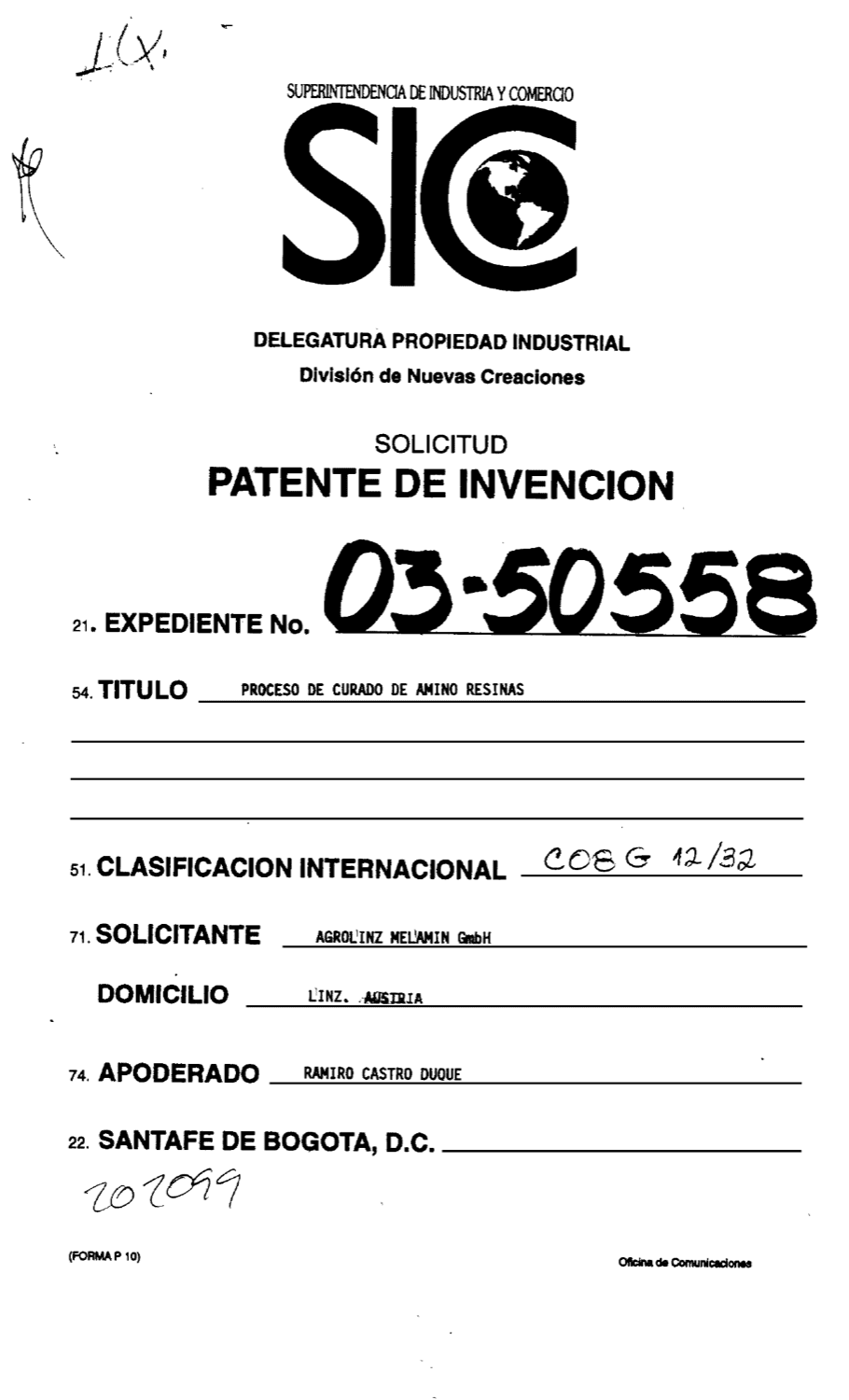 PROCESO DE CURADO DE AMINO RESINAS