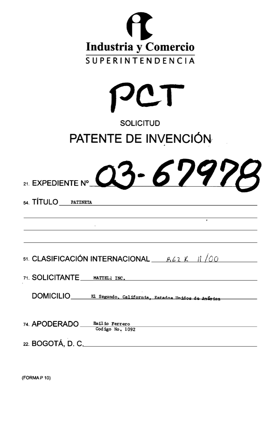 PATINETA