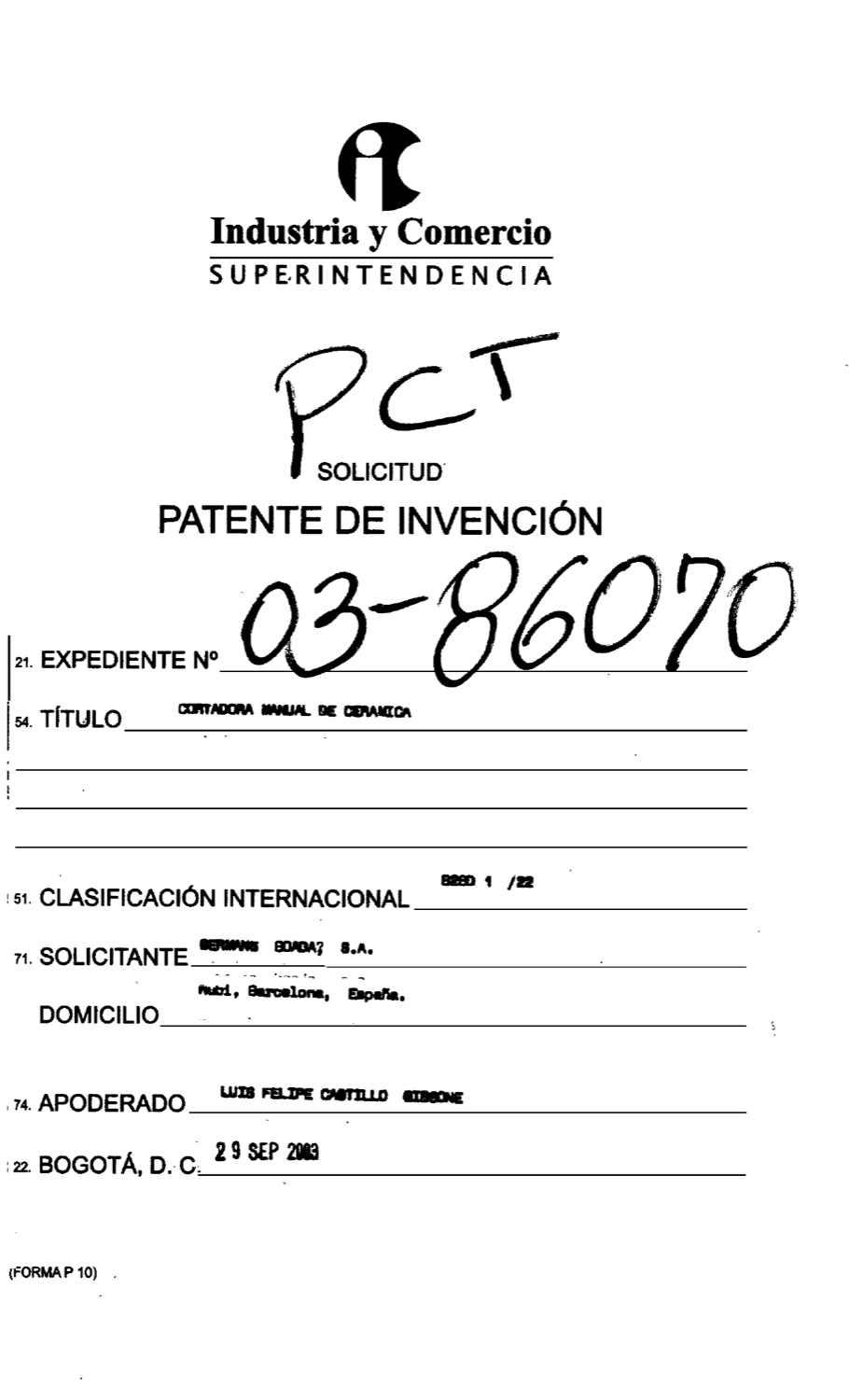CORTADORA MANUAL DE CERAMICA