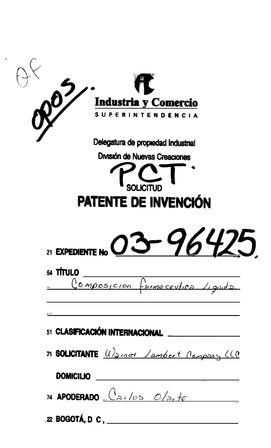COMPOSICION FARMACEUTICA LIQUIDA