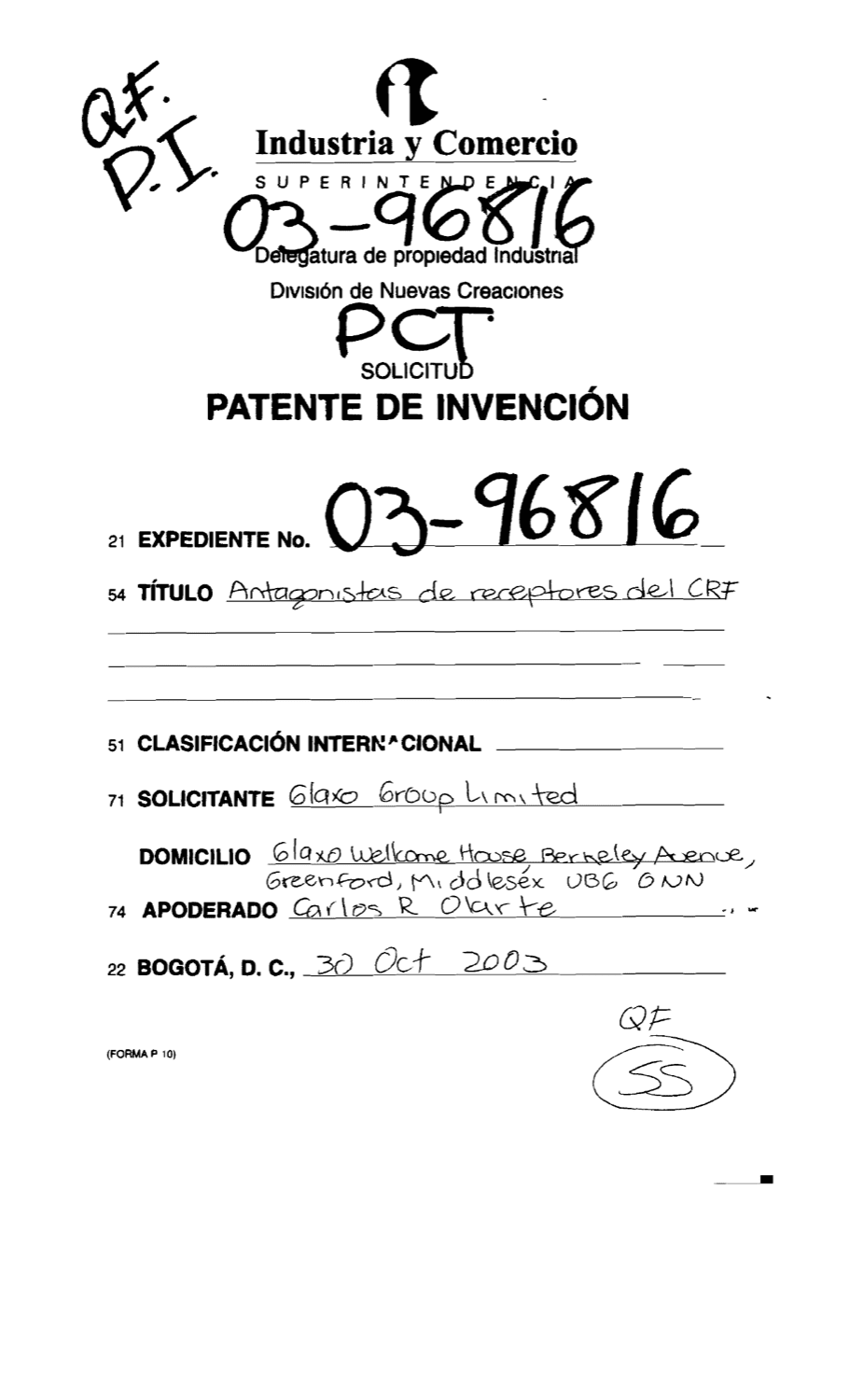 ANTAGONISTAS DE RECEPTORES DE CRF