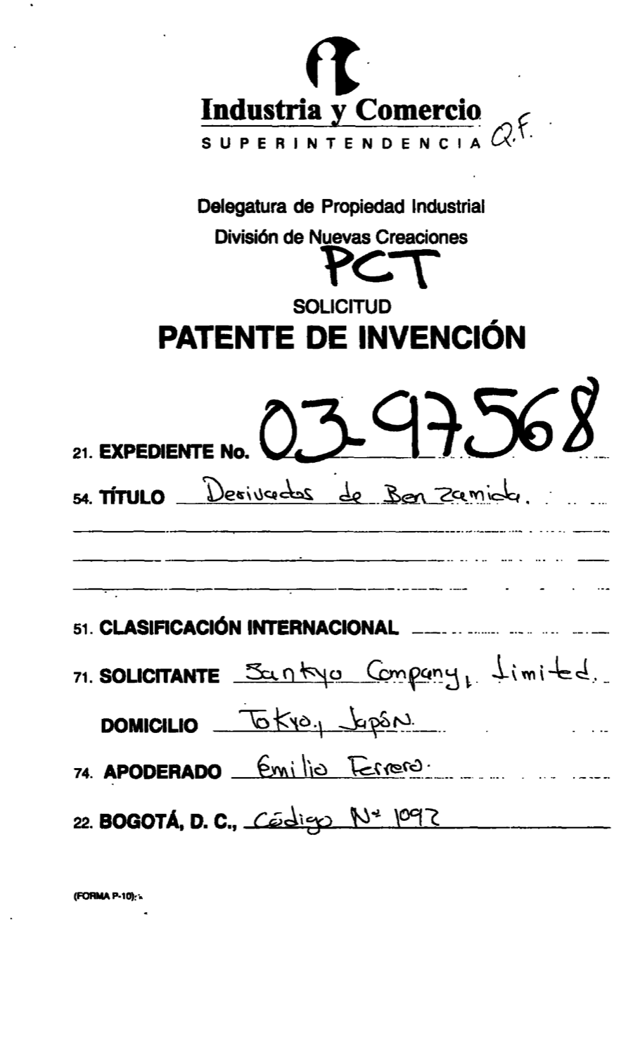 DERIVADOS DE BENZAMIDA
