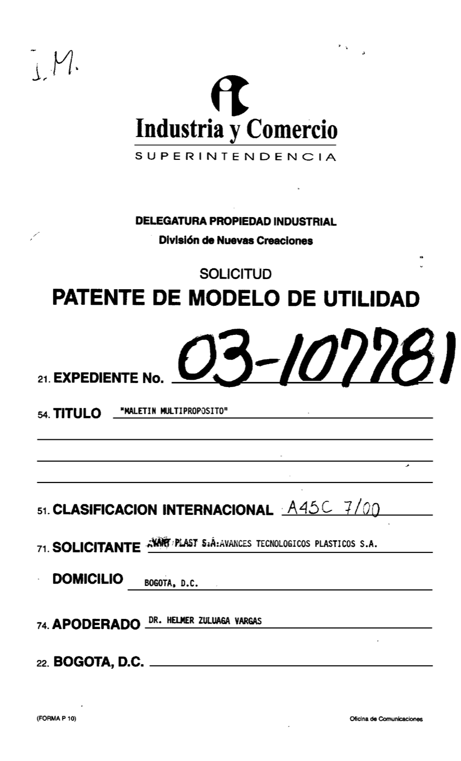 MALETIN MULTIPROPOSITO