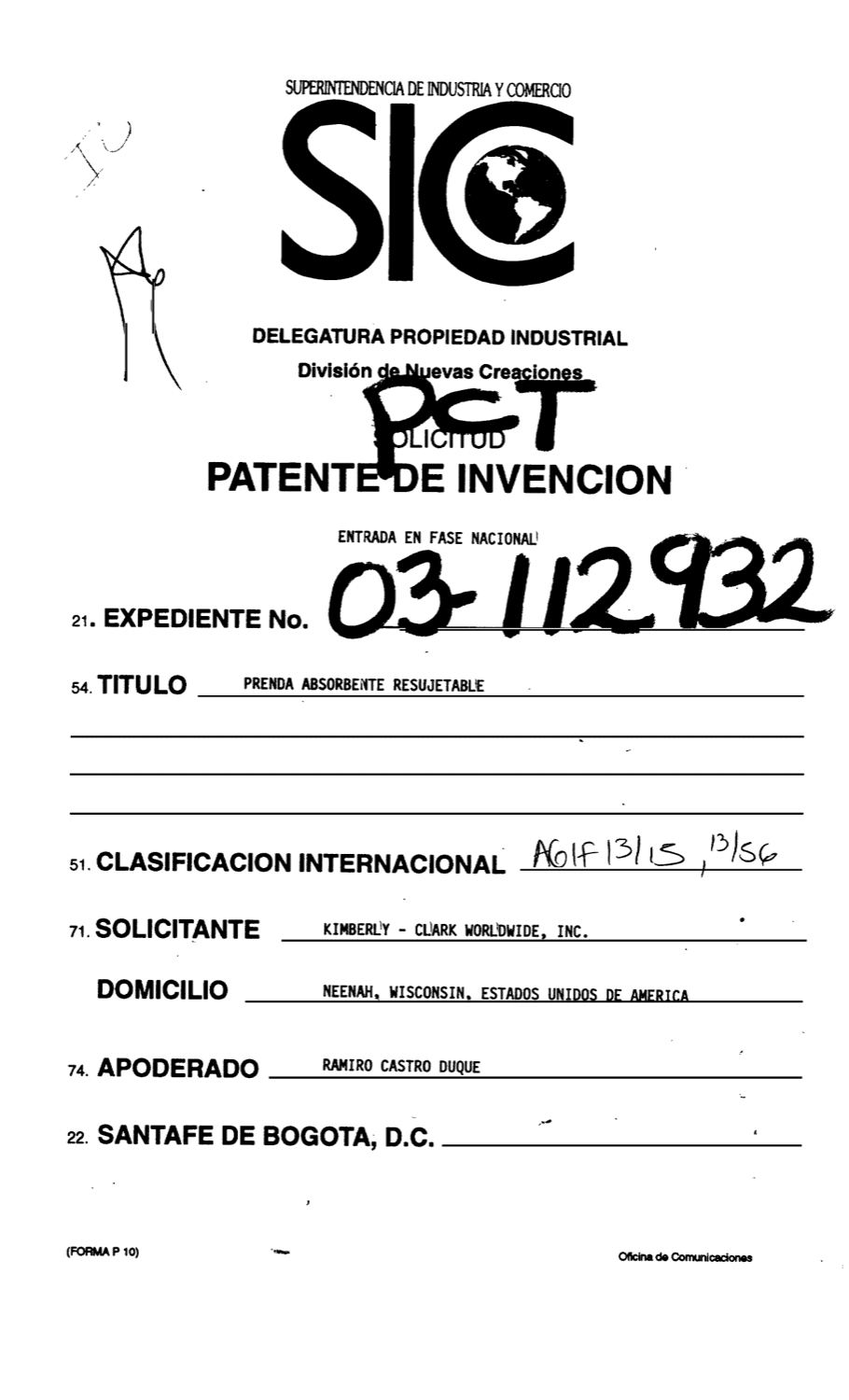 PRENDA ABSORBENTE RESUJETABLE