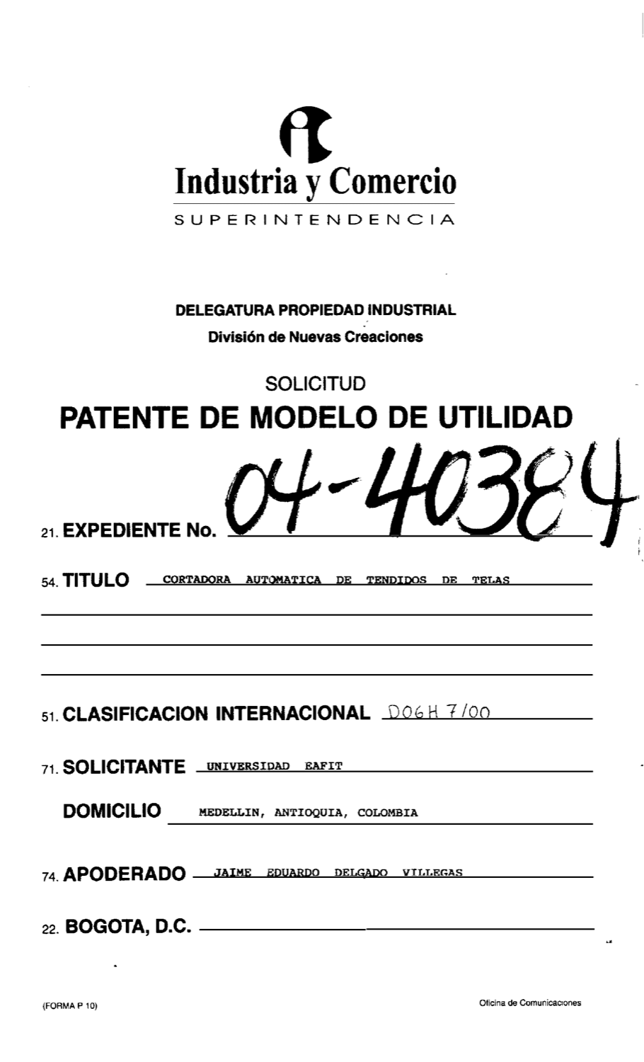 CORTADORA AUTOMATICA DE TENDIDOS DE TELAS