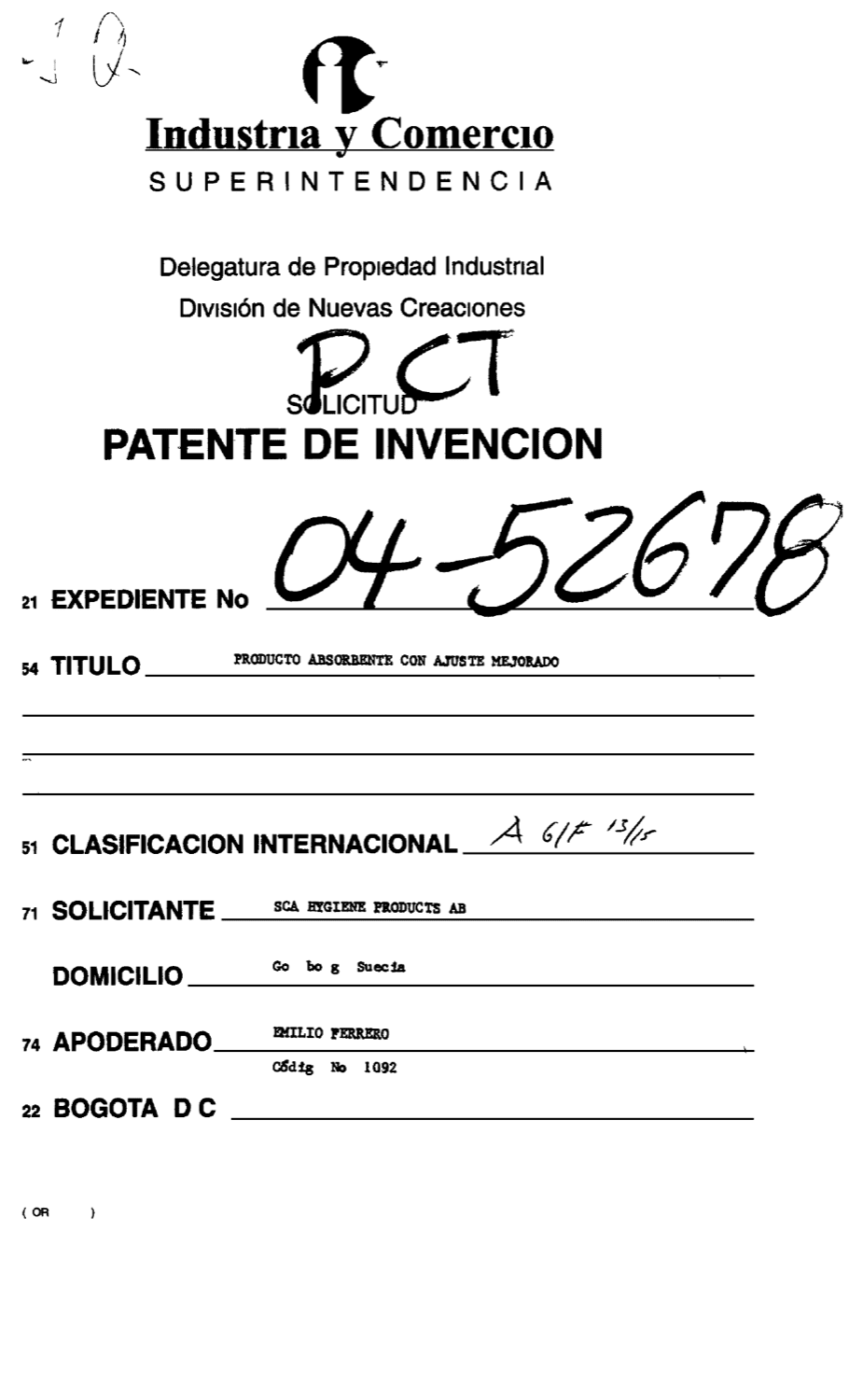 ARTICULO ABSORBENTE CON AJUSTE MEJORADO