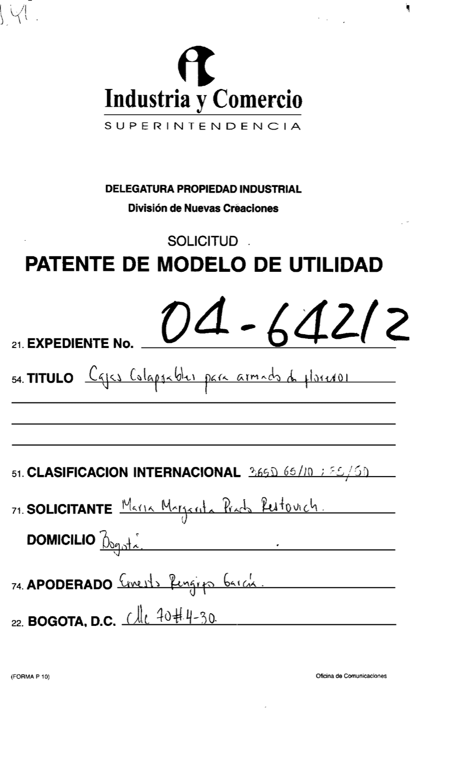 CAJAS COLAPSABLES PARA ARMADO DE FLOREROS