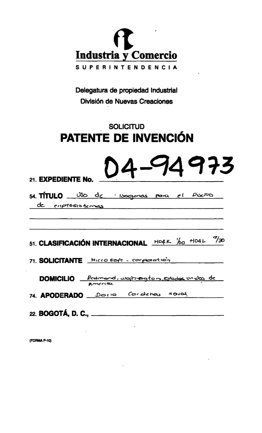 USO DE ISOGENOS PARA EL DISEÑO DE CRIPTOSISTEMAS