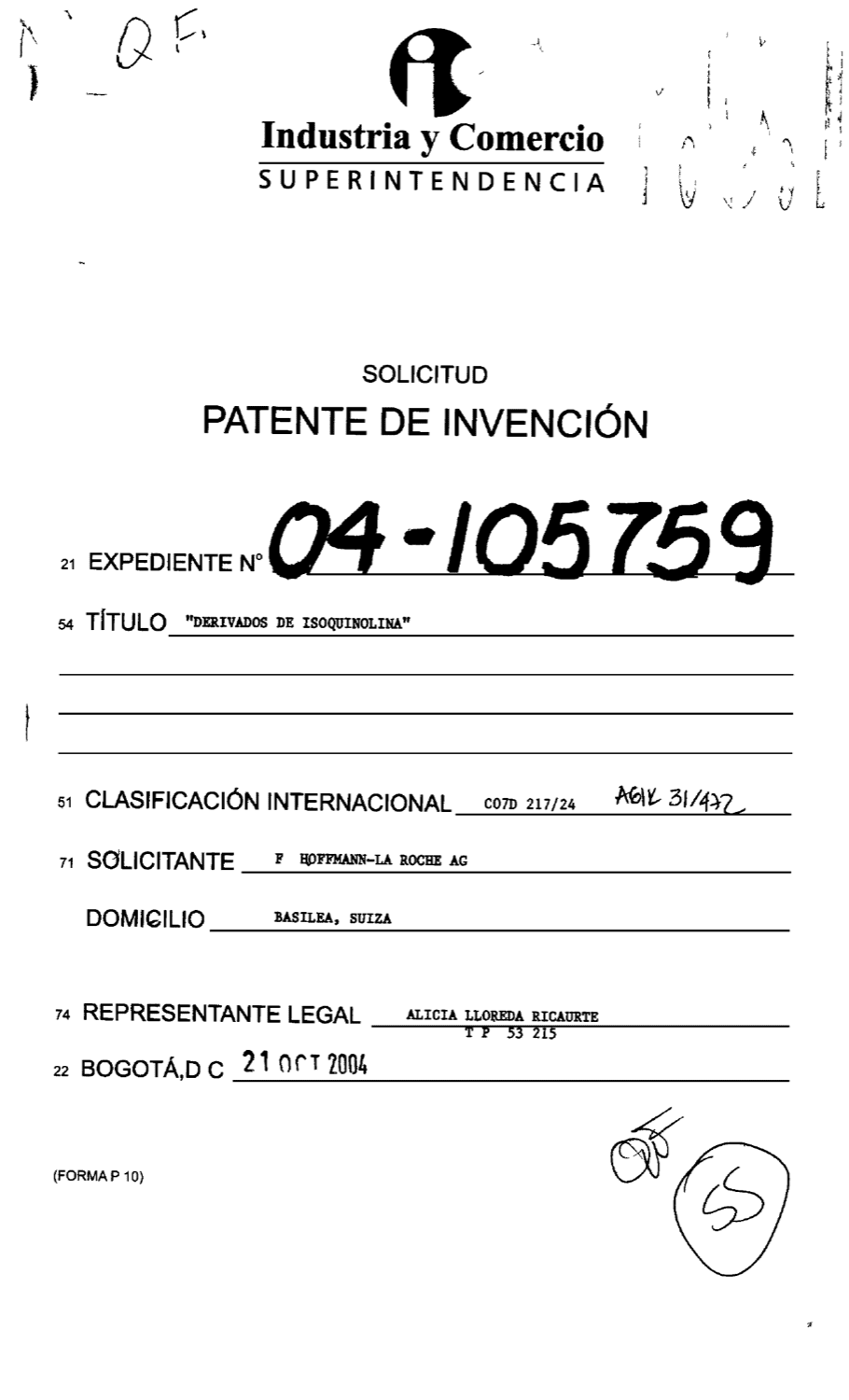 DERIVADOS DE ISOQUINOLINA