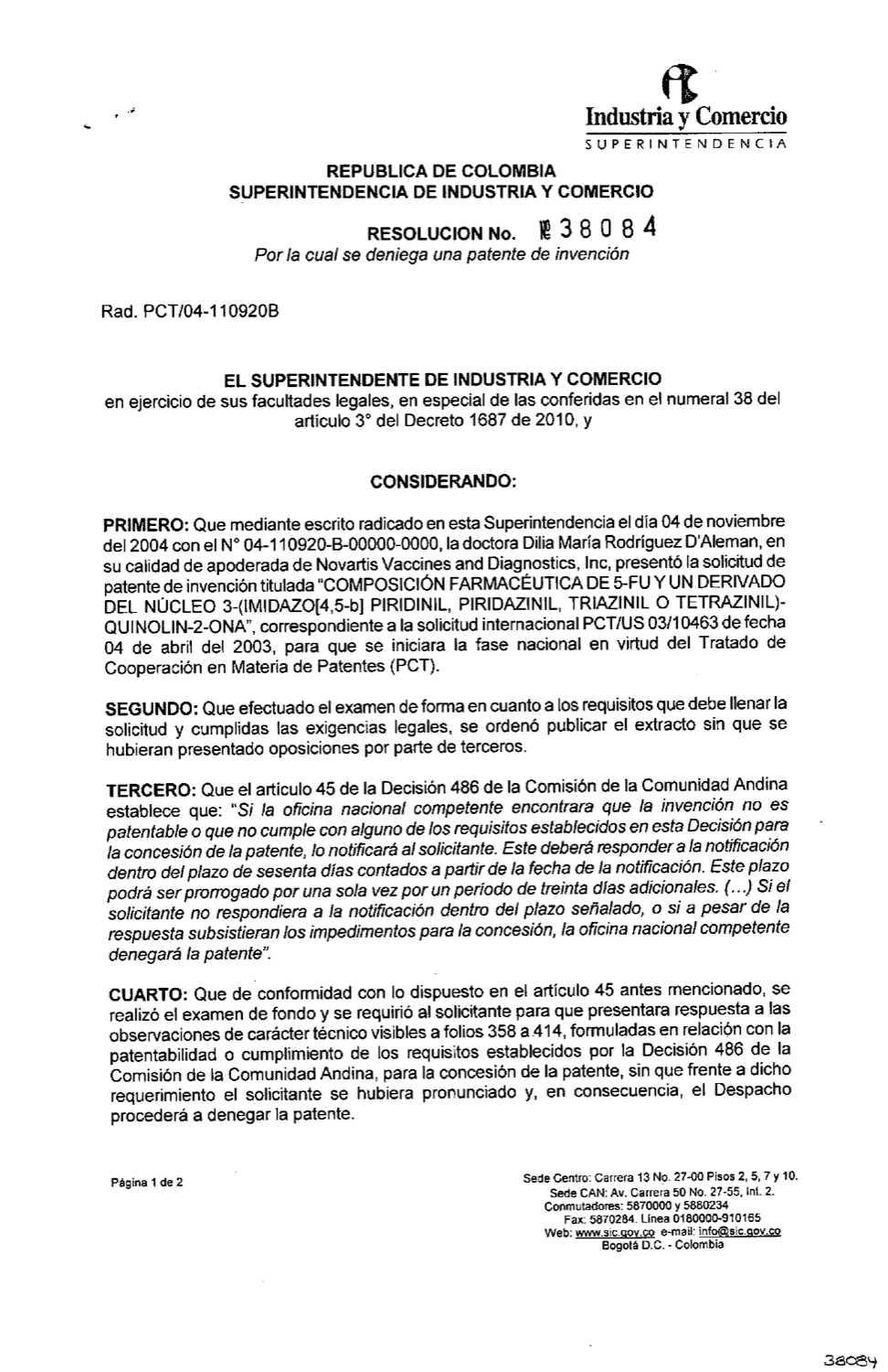 DERIVADOS DE LA QUINOLINONA