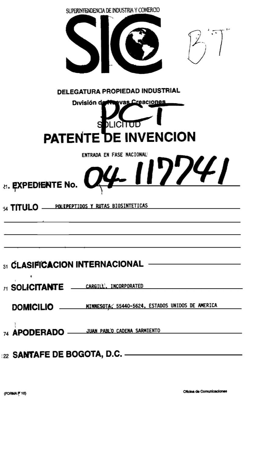 POLIPEPTIDOS Y RUTAS BIOSINTETICAS