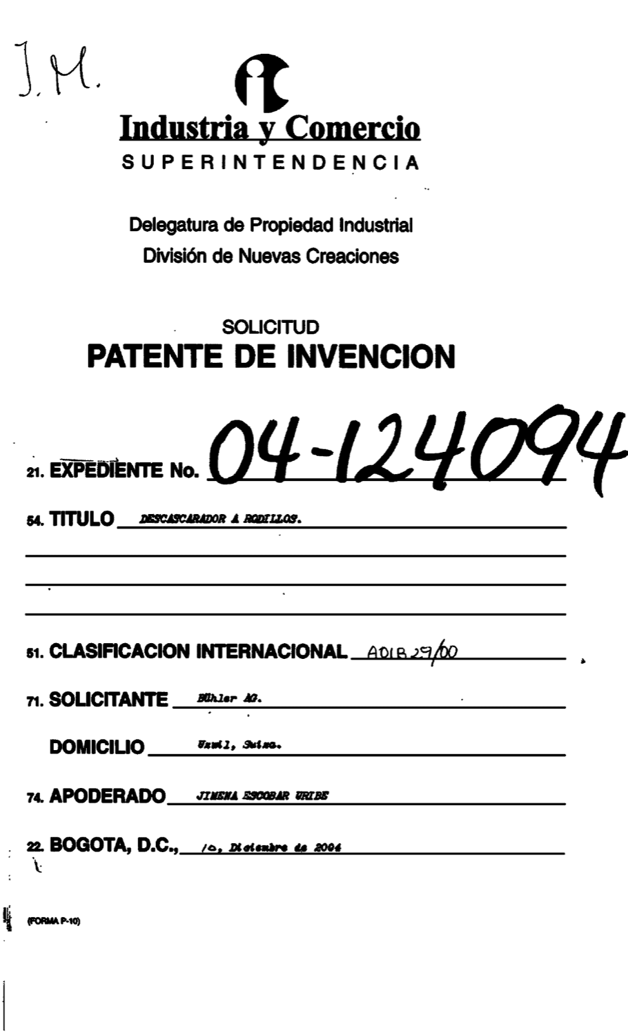 DESCASCARADOR DE RODILLOS