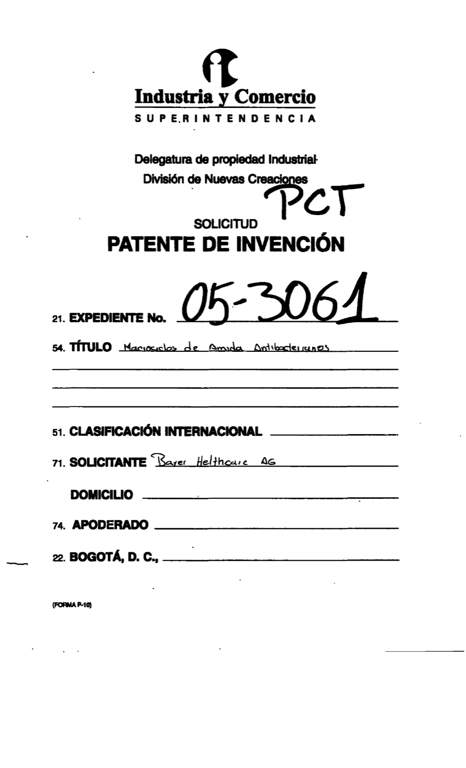 MACROCICLOS DE AMIDA ANTIBACTERIANOS