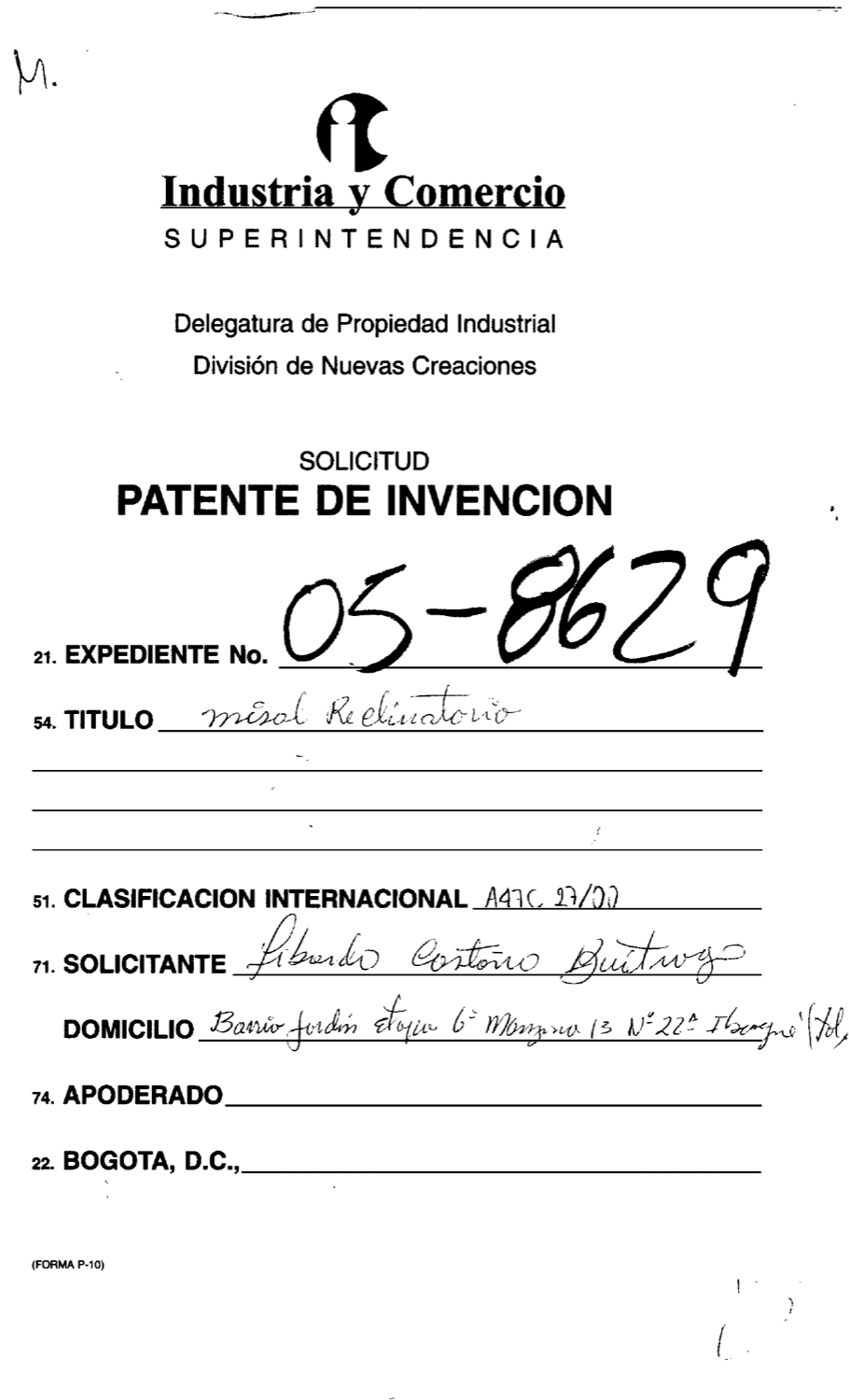 RECLINATORIO PORTATÌL