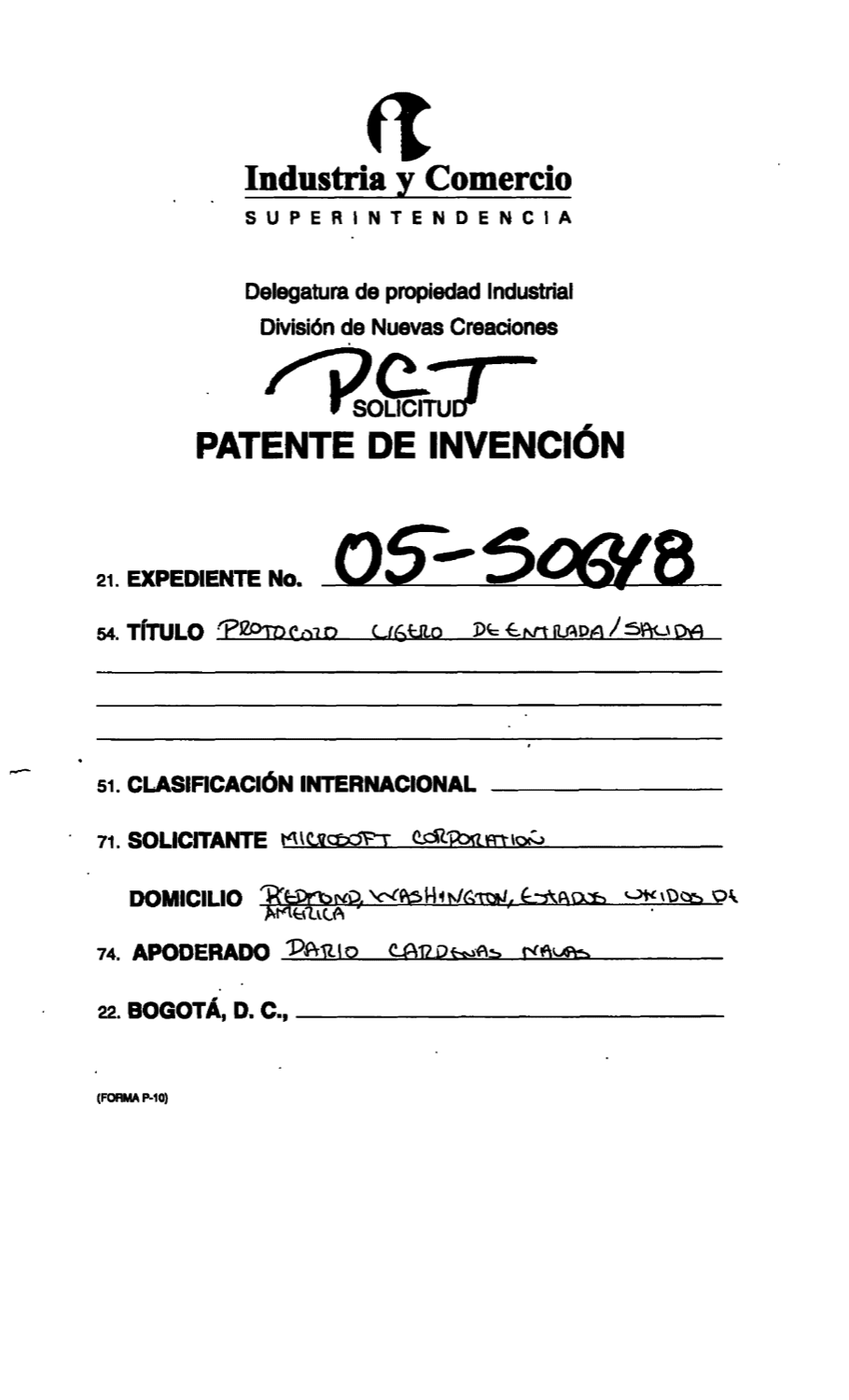 PROTOCOLO LIGERO DE ENTRADA/SALIDA