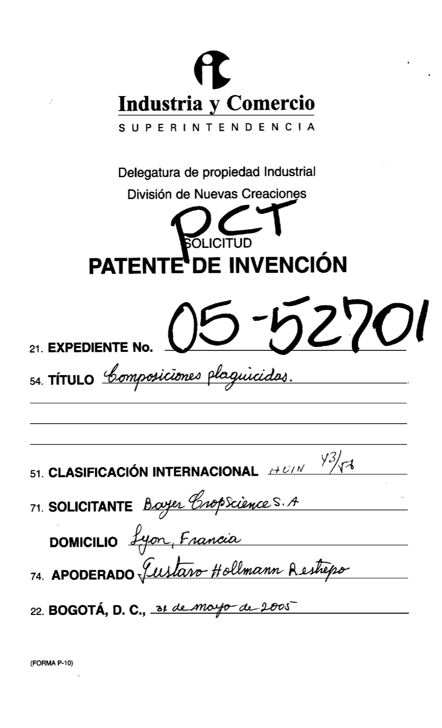 COMPOSICIONES PLAGUICIDAS