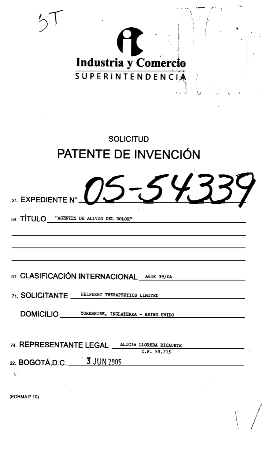 AGENTES DE ALIVIO DEL DOLOR