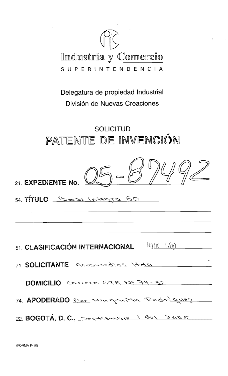 BASE INTEGRA 60